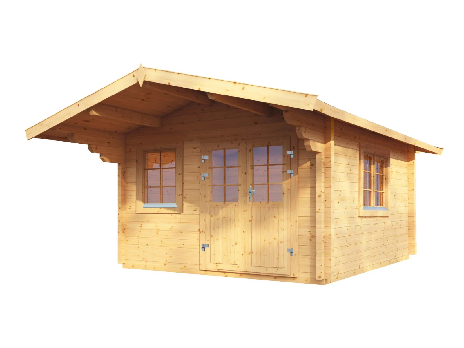 Wolff Finnhaus Gartenhaus Nova 3636, 70 XL, inkl. Fußboden - Image 2