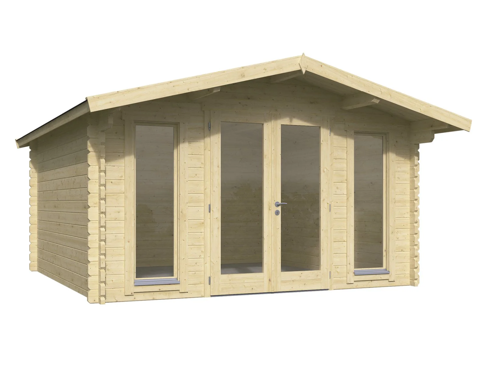 Wolff Finnhaus Gartenhaus Rona 3838, 44 mm - Image 3
