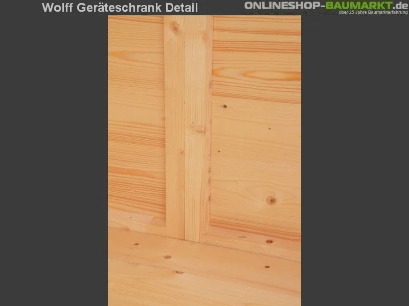 Wolff Finnhaus Geräteschrank 20 - A natur - Image 8