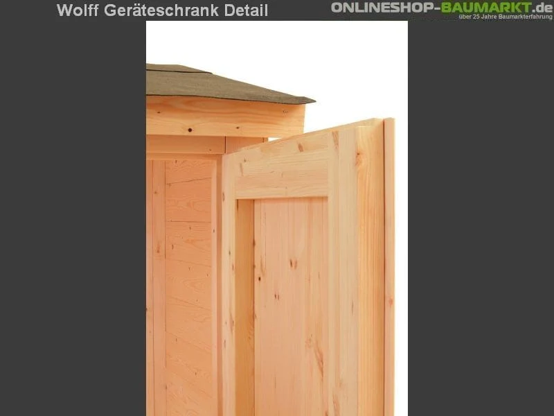 Wolff Finnhaus Geräteschrank 20 - C natur - Image 4