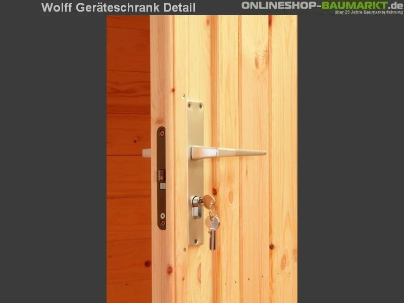 Wolff Finnhaus Geräteschrank 20 - C natur - Image 8