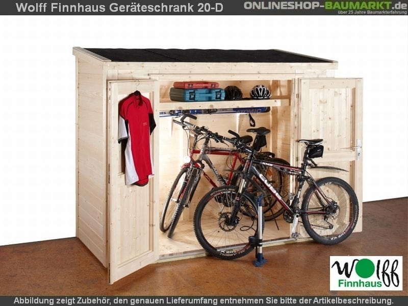 Wolff Finnhaus Geräteschrank 20 - D natur - Image 10