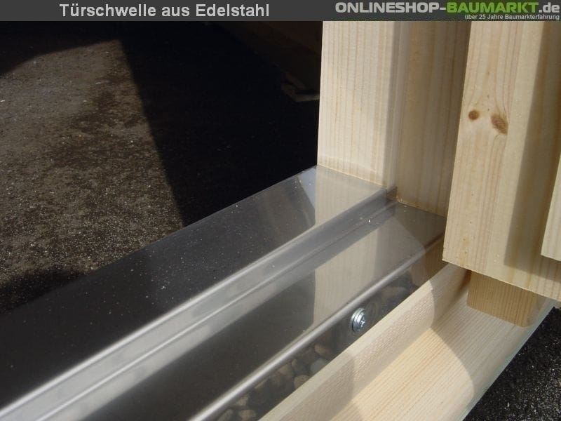 Wolff Finnhaus Grillkota 9 de luxe inkl. schwarzen Dachschindeln und Grillanlage - Image 8