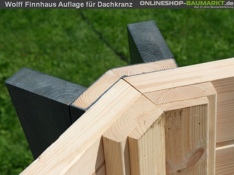 Wolff Finnhaus Pavillon Capri 3.5 natur 3,5x3,5 m - Image 8