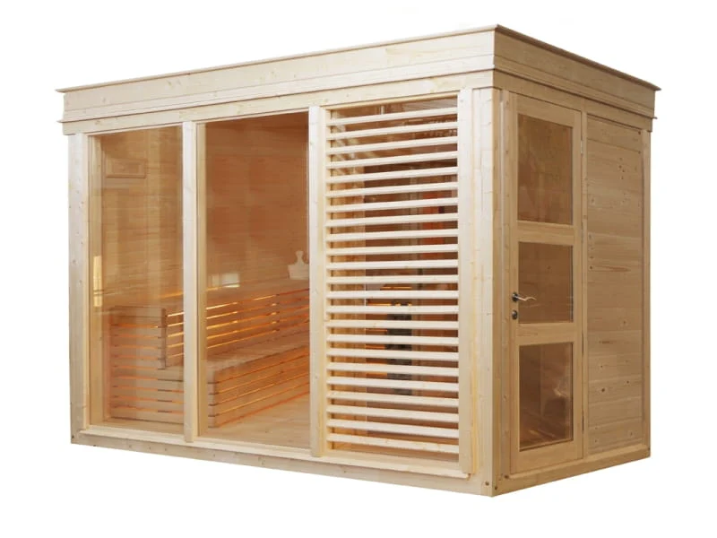 Wolff Finnhaus Sauna Paradiso 3x2 2-Raum - Image 4