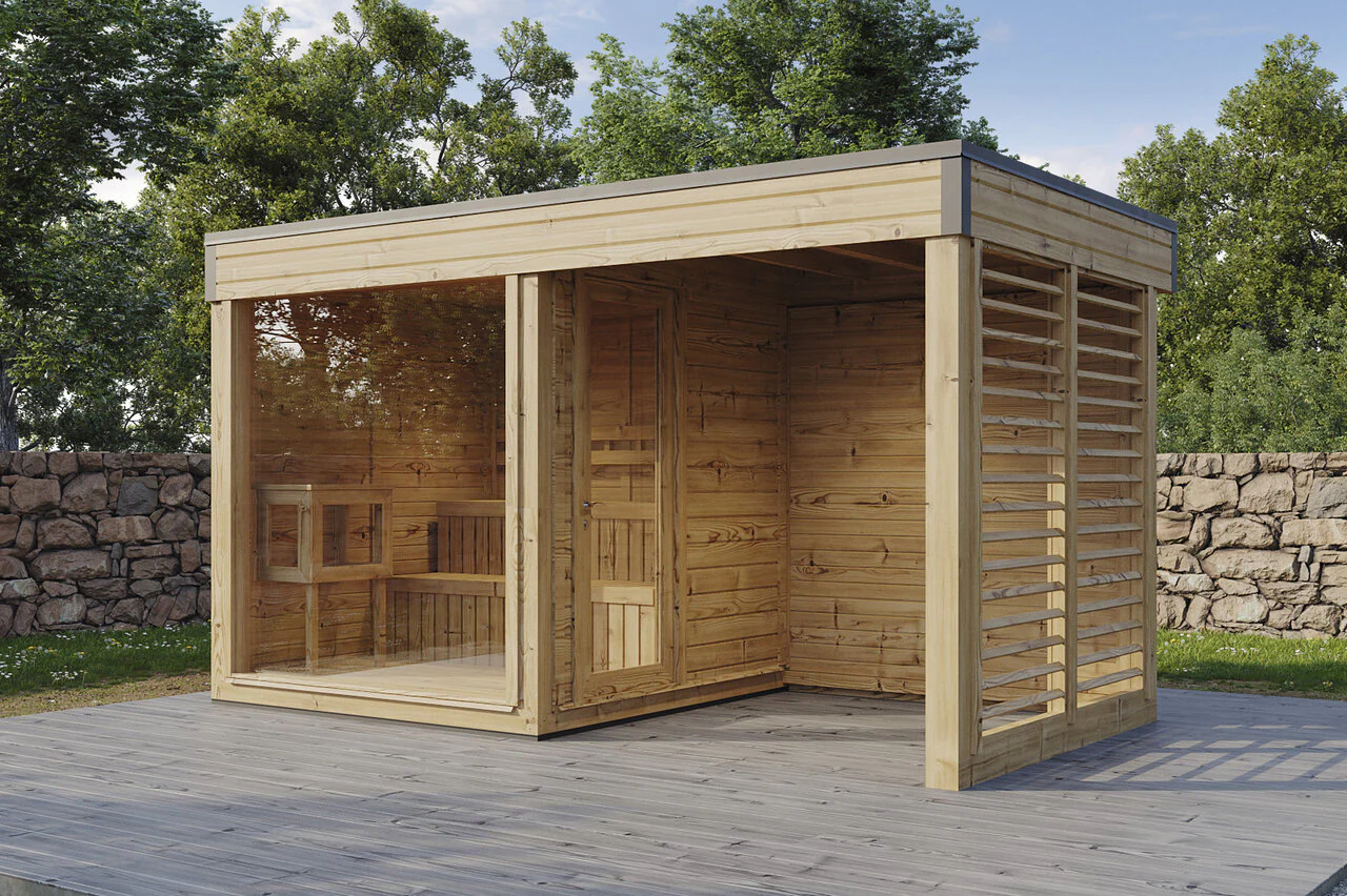 Wolff Finnhaus Sauna Sina 4323 75 - Image 2