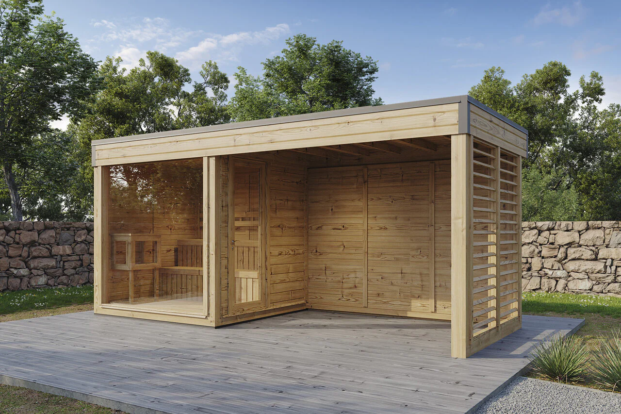 Wolff Finnhaus Sauna Sina 5323 75 - Image 2