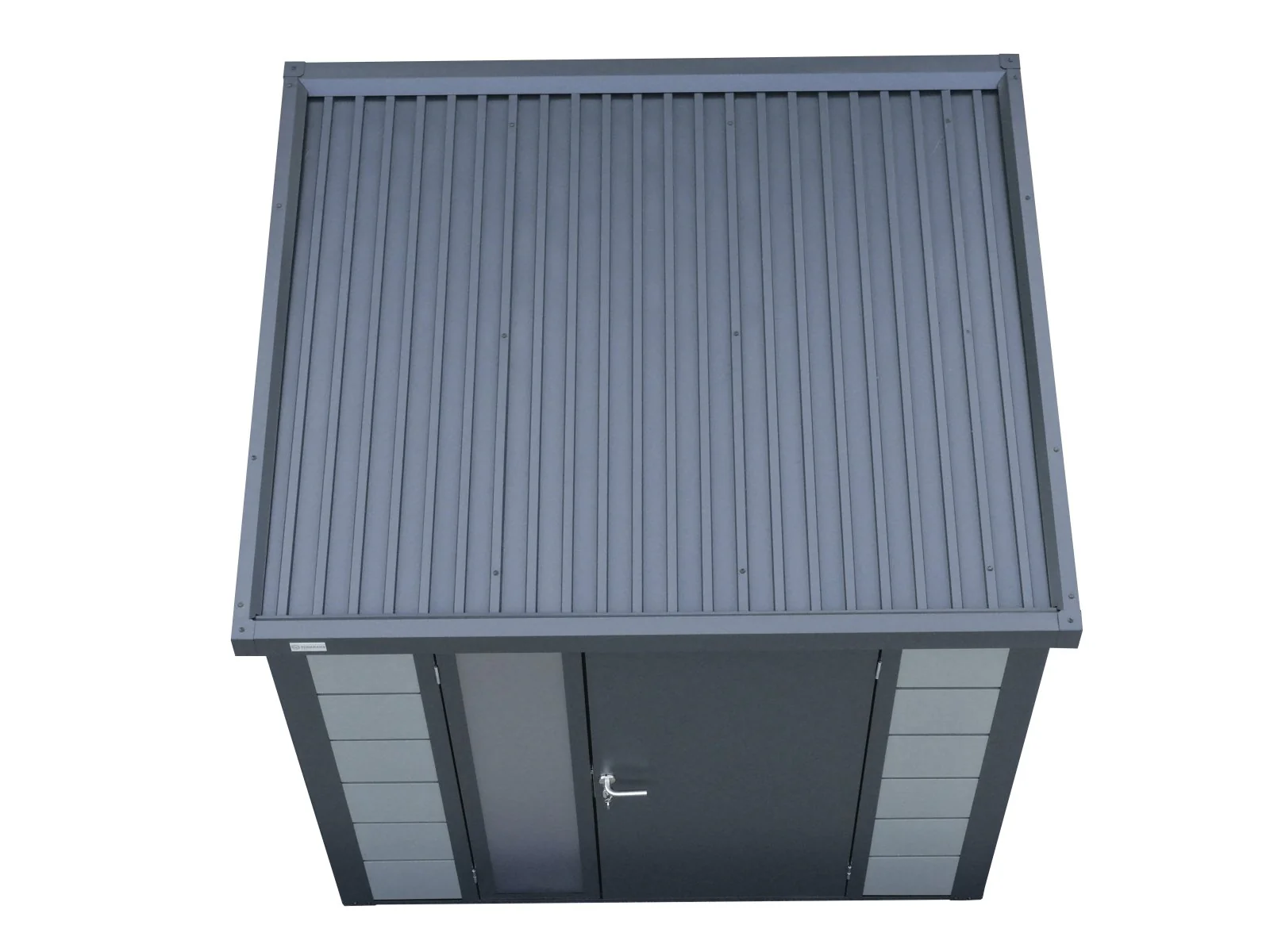 Wolff Finnhaus WPC-Haus Asger 2929, 19 mm, 2-farbig in Anthrazit/Hellgrau - Image 6