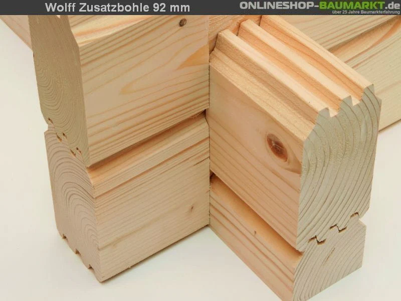 Wolff Finnhaus Zusatzbohle 92 mm je lfm.