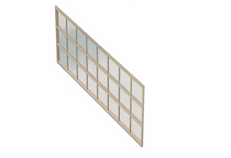 Ximax Carport Zubehör Seitenwand Höhe 200 cm - 3 Module Mattbraun - Image 2